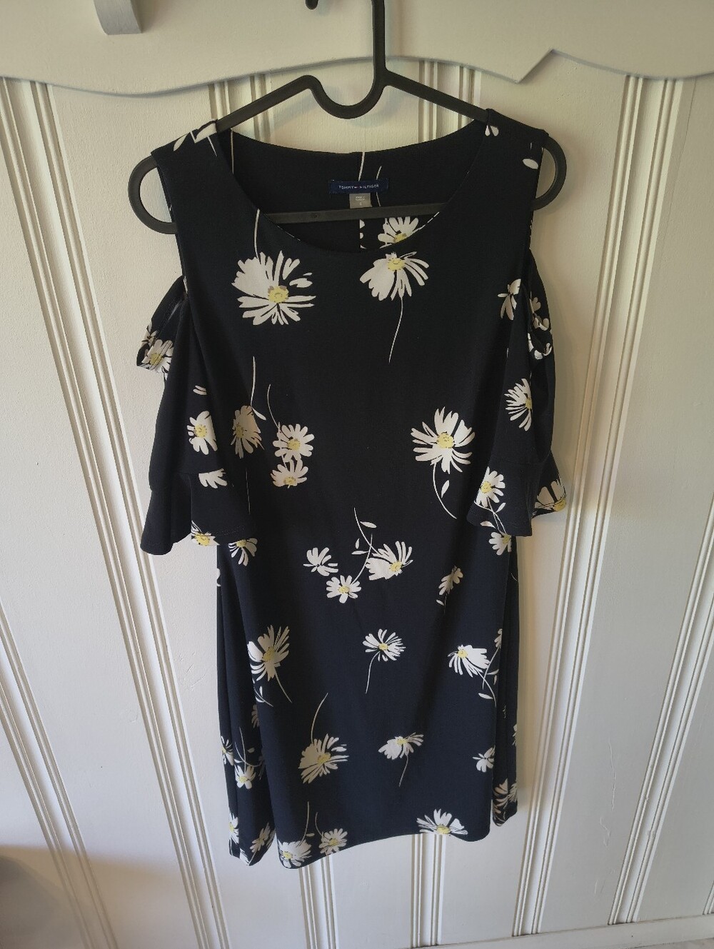 Tommy Hilfiger Daisy Print Cold Shoulder Dress Size 8